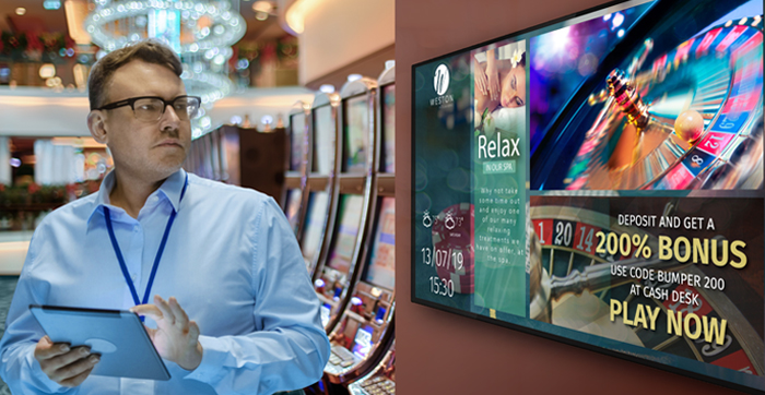 IP Video & Digital Signage Solutions for Casinos